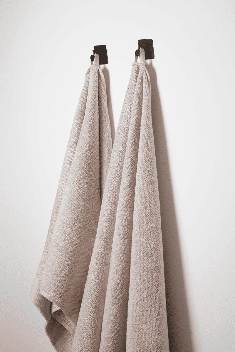 Набор полотенец TANUKI, cеро-розовый 1