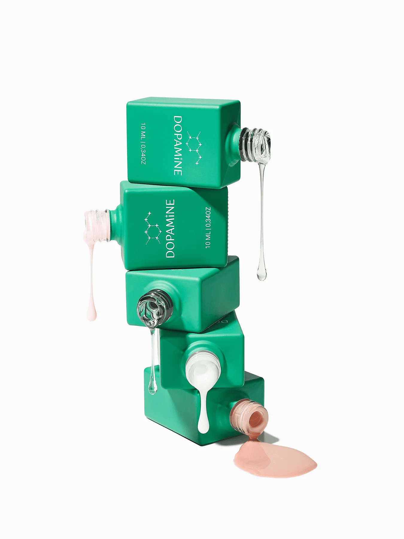 Набор База для ногтей 4 шт + топ 