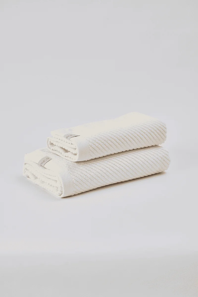 Набор полотенец ANNASI, Молочно-белый